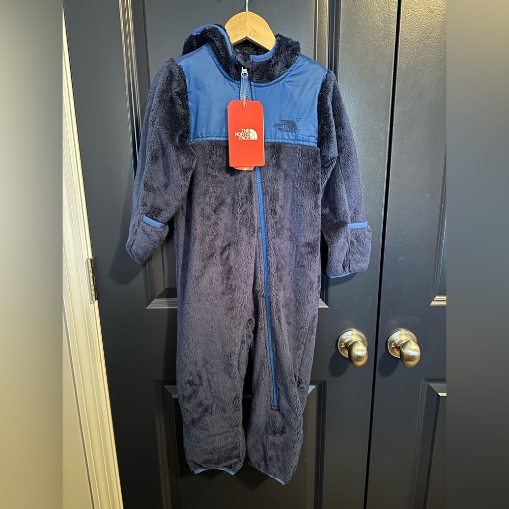 North Face Infant One Piece Midline Blue *NWT*
